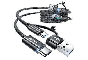 Dual iPhone Charger Cables