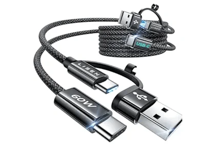 Dual iPhone Charger Cables