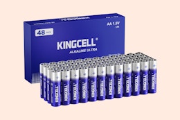 AA Batteries 48-Pack, as Low as $11.49 on Amazon (Reg. $23) card image