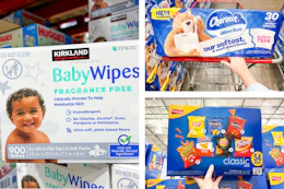 baby wipes toilet paper chips collage