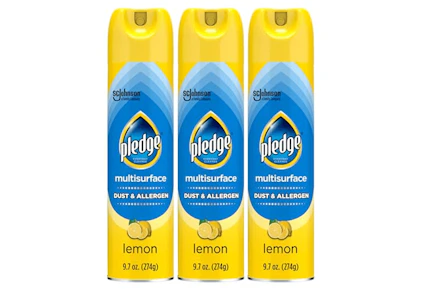 Pledge Multisurface Cleaner 3-Pack