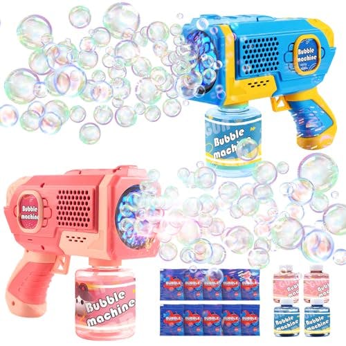 Bubble Gun Machine 2-Pack