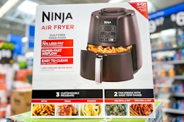 ninja-air-fryer in walmart aisle