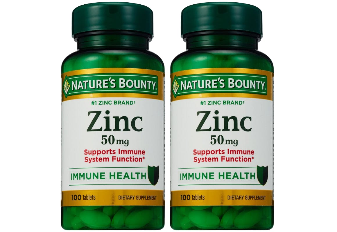 2 Nature's Bounty Zinc