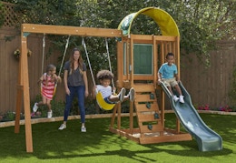 KidKraft Swing Set, Only $198 at Walmart (Reg. $399) card image