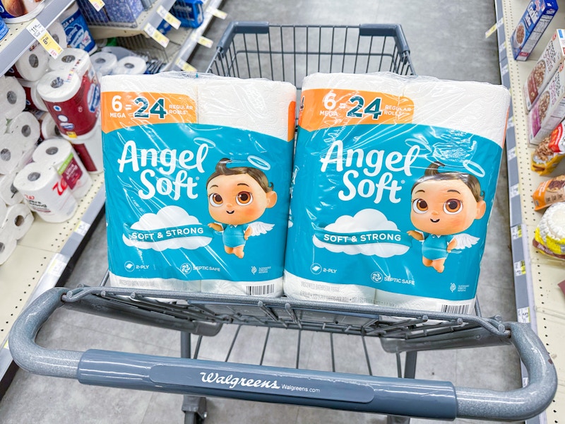 angel soft toilet paper walgreens