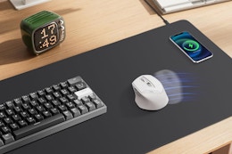 This $43 Desk Mat With Wireless Charging Is Only $20 After Amazon Promo Code card image