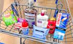 shopping cart full of kenvue brand products