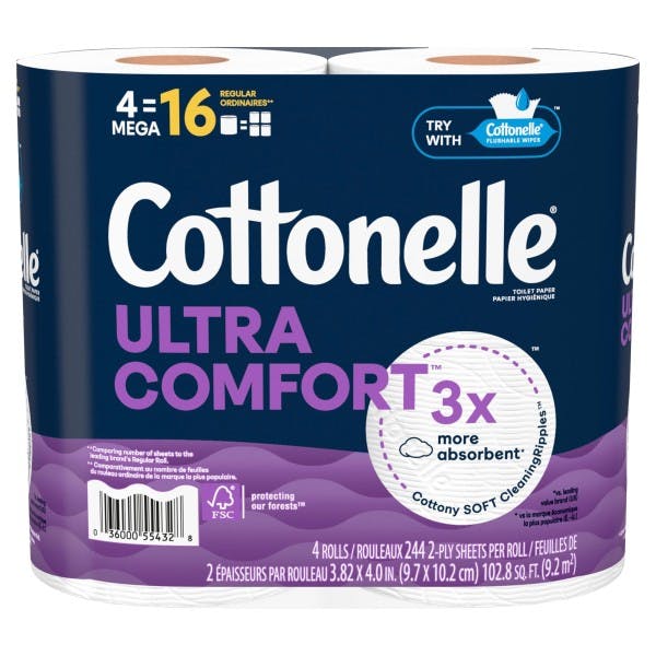 2 Cottonelle Toilet Paper Packs