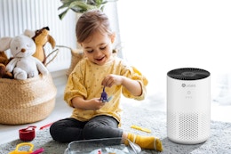Air Purifier With Aromatherapy, Only $19.19 on Amazon card image