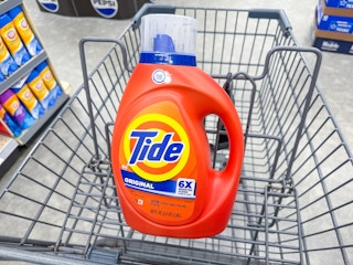 tide detergent in walgreens cart