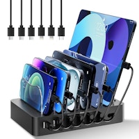 6-Port Charging Station