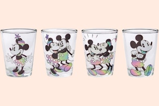 Vintage Mickey and Minnie Glasses