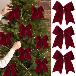 Velvet Christmas Bows