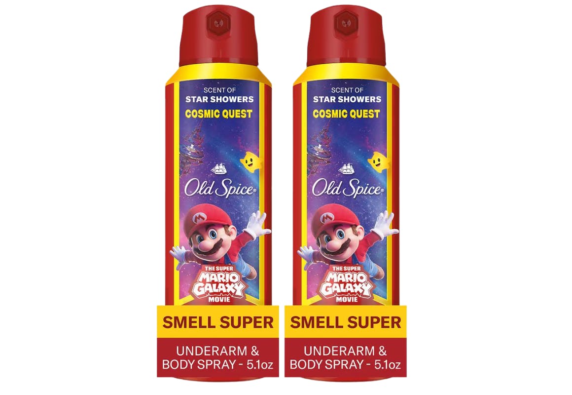 2 Old Spice Body Sprays