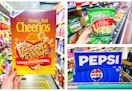 cereal cheese soda collage