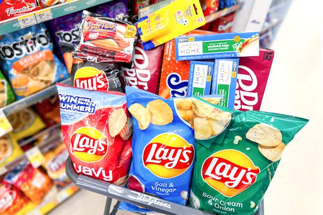 14 Items for $1.65 Each at Walgreens: Chips, Soda, Sunscreen, and More card image
