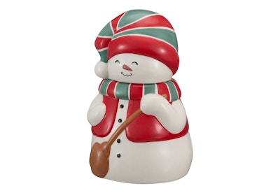 Holiday Time Snowman Treat Jar