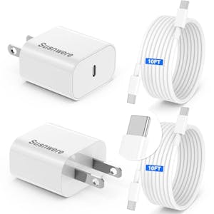 USB C Charger 2-Pack