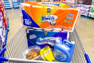 top 10 sams club groceries in shopping cart