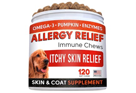 StrellaLab Allergy Relief Dog Chews