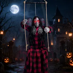 Hanging Swing Ghost Girl Decoration