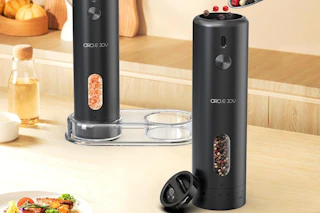 Electric Salt and Pepper Grinder Set
