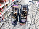 l'oreal elvive hair care items in walgreens cart