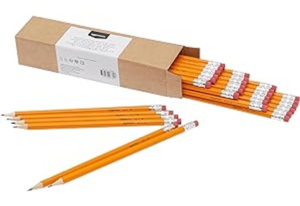 Amazon Basics Woodcased #2 Pencils