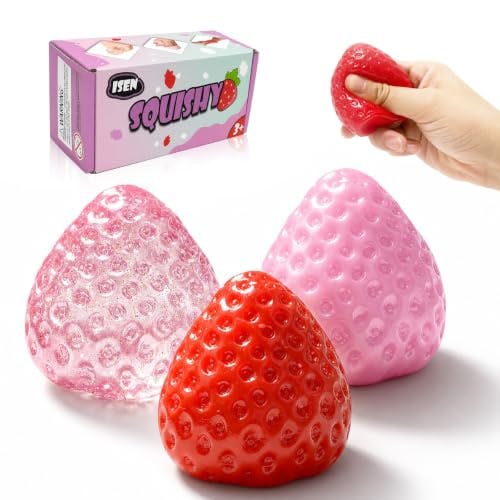 Strawberry Squishies 3-Pack