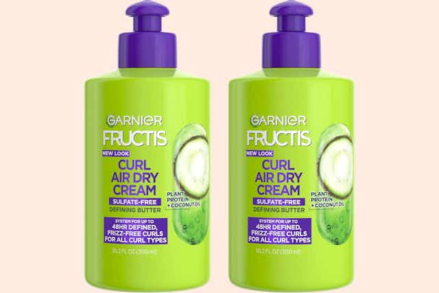 Garnier Fructis Curl Cream 2-Pack, as Low as $7.63 on Amazon card image