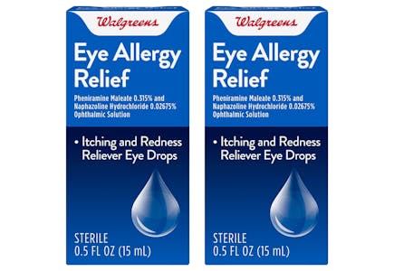 2 Walgreens Eye Drops