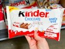 Walmart Kinder chocolate