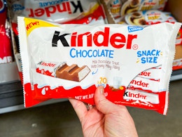 Grab Kinder Chocolate for Just $2.96 Before It's Gone at Walmart (Reg. $5) card image