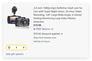 High-Definition Dash cam