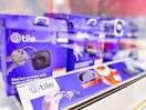 tile mate trackers sitting on a target shelf