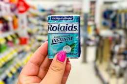 30-Count Rolaids Antacid Tablets, Only $1.99 at CVS (Reg. $4.99) card image