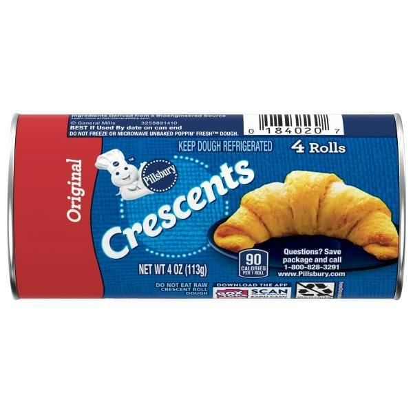 2 Pillsbury Crescents Packs
