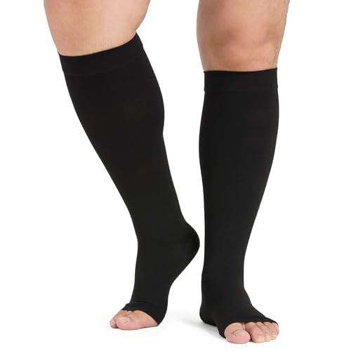 Extra Wide Calf Compression Stockings