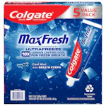 Colgate MaxFresh Toothpaste 5-Pack