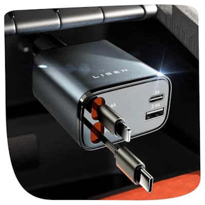 Retractable Car Charger