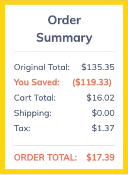 Canvas on the cheap cart image