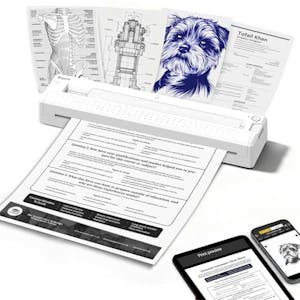 Inkless Portable Printer