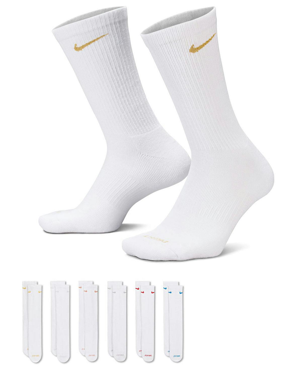 Nike Adult Everyday Crew Socks 6-Pack
