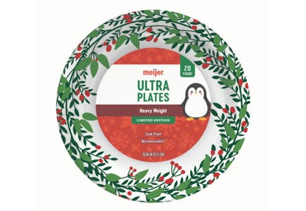 3 Meijer Paper Plates Packs