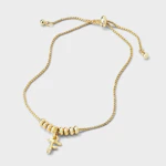 A New Day Initial Bolo Bracelet