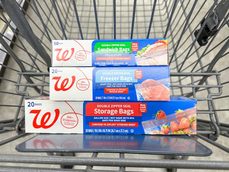 walgreens brand storage bags 
