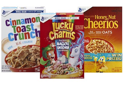 2 General Mills Cereals