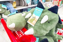 Pillowfort Kids' Hooded Blankets and Weighted Plush, Only $11.40 at Target card image