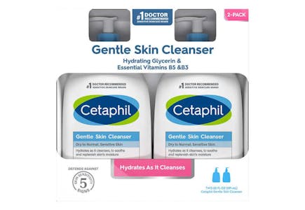 Cetaphil Gentle Skin Cleanser 2-Pack